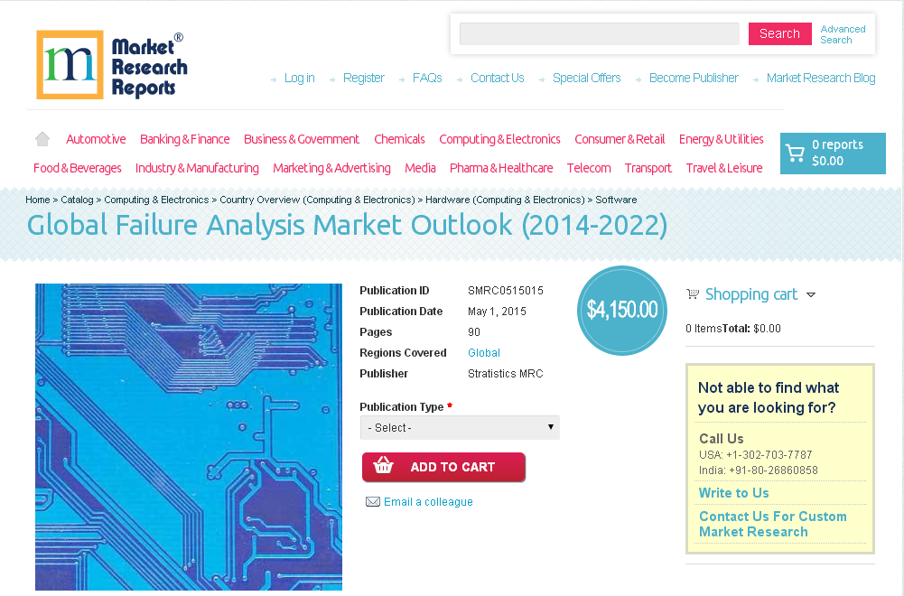 Global Failure Analysis Market Outlook (2014-2022)'