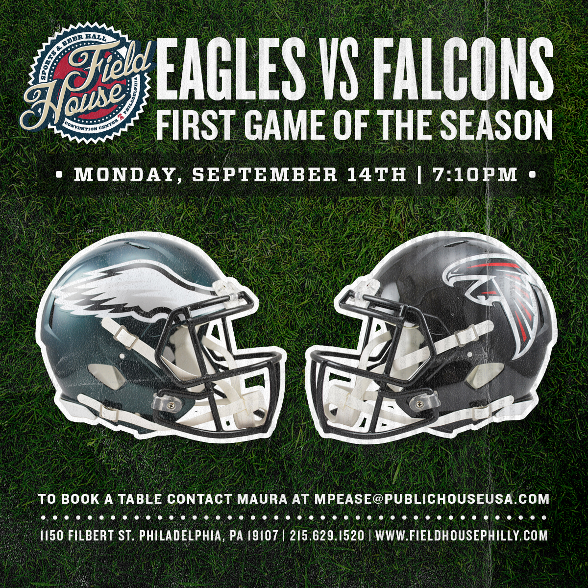 Eagles Vs. Falcons Sept. 14 2015 At 7:10 PM