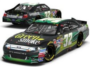 Green Smoke sponsoring in NASCAR Sprint Cup Series'