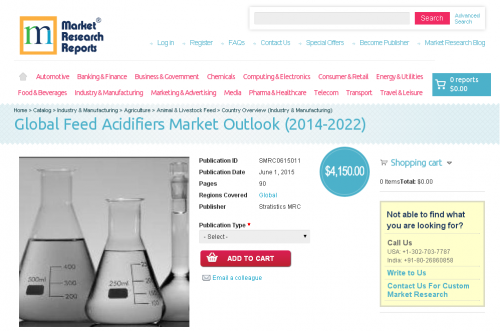 Global Feed Acidifiers Market Outlook (2014-2022)'