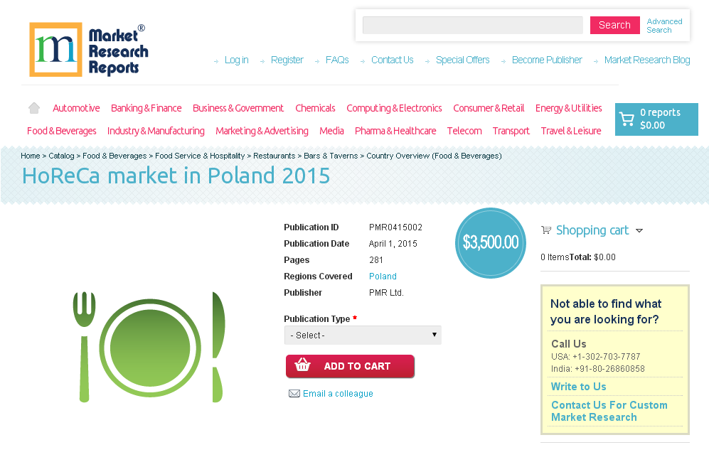 HoReCa market in Poland 2015