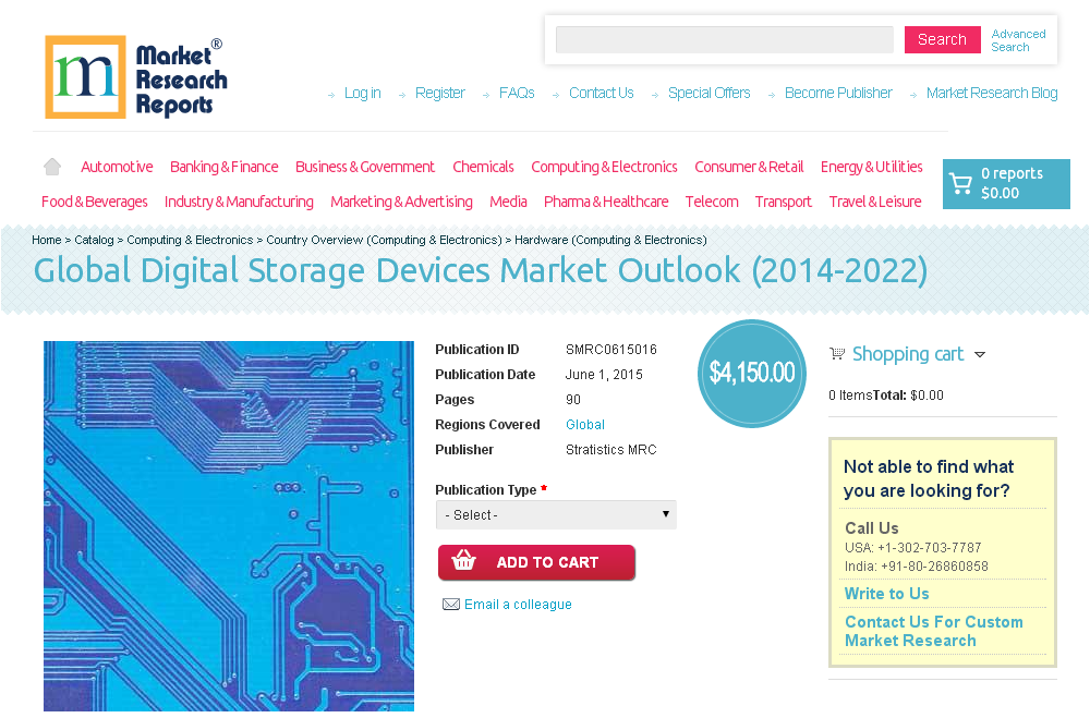 Global Digital Storage Devices Market Outlook (2014-2022)