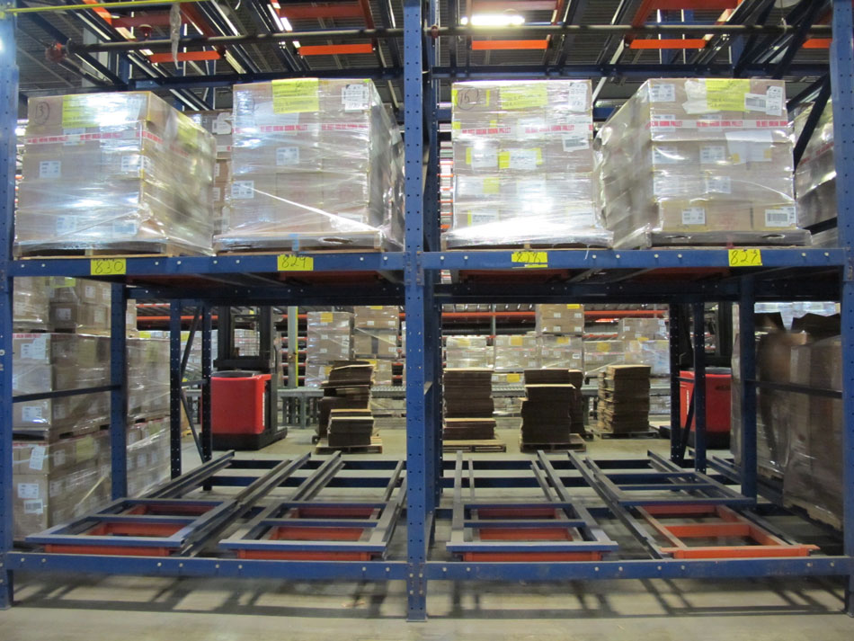 Used Frazier Pushback Rack