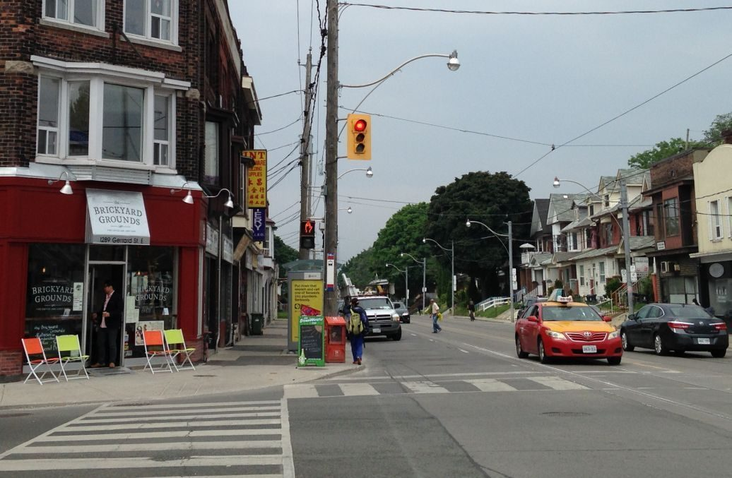 Outside of the Brickyard Grounds'