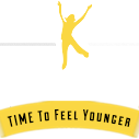 JustinTimeToFeelYounger.com Logo