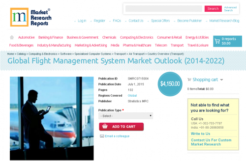 Global Flight Management System Market Outlook (2014-2022)'