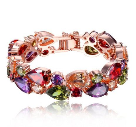 HSG bangle bracelet in rose gold'