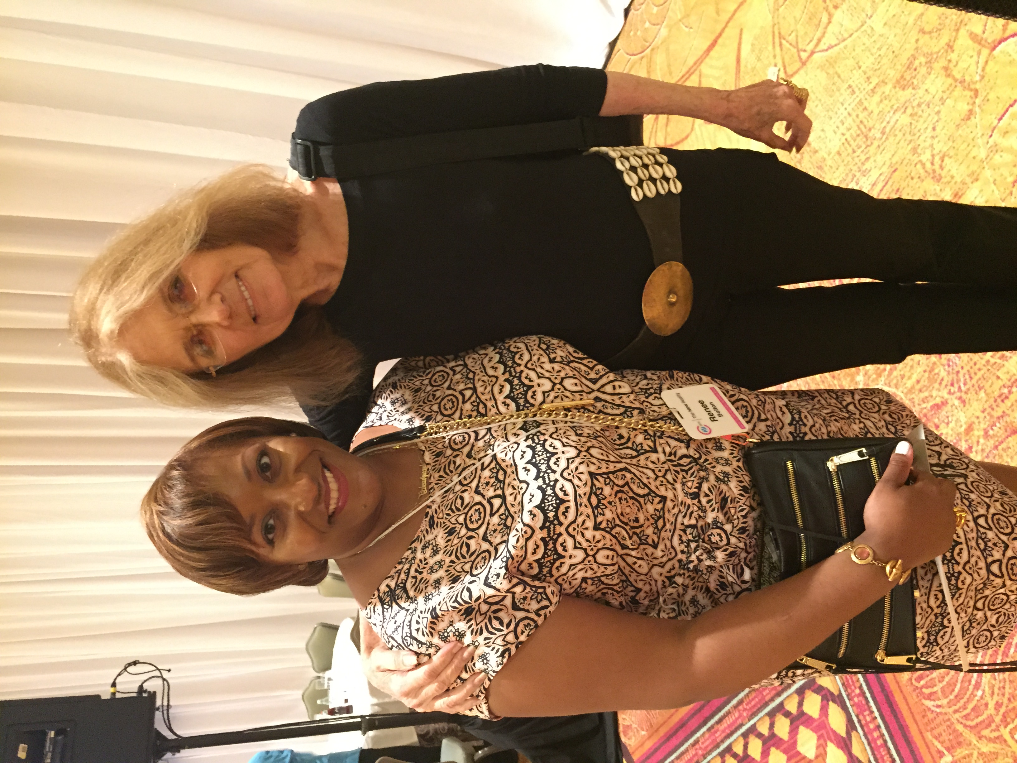 Author Renee Bolton with Activist Gloria Steinem'