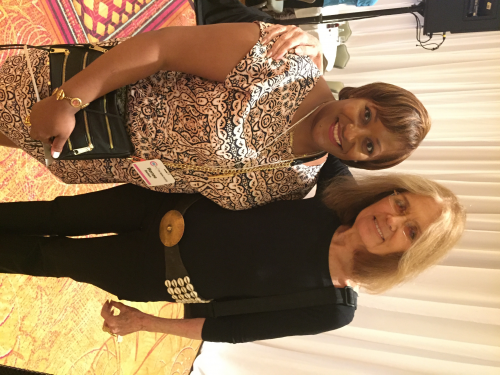Author Renee Bolton with Activist Gloria Steinem'