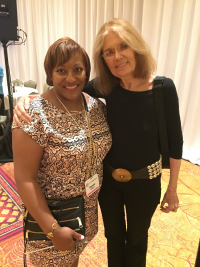 Author Renee Bolton with Activist Gloria Steinem
