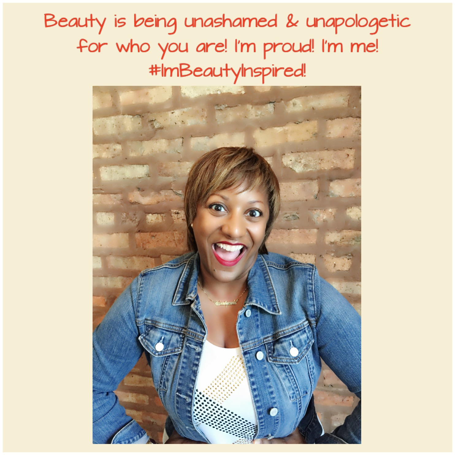 Renee Bolton author of #ImBeautyInspired A Keepsake Journal