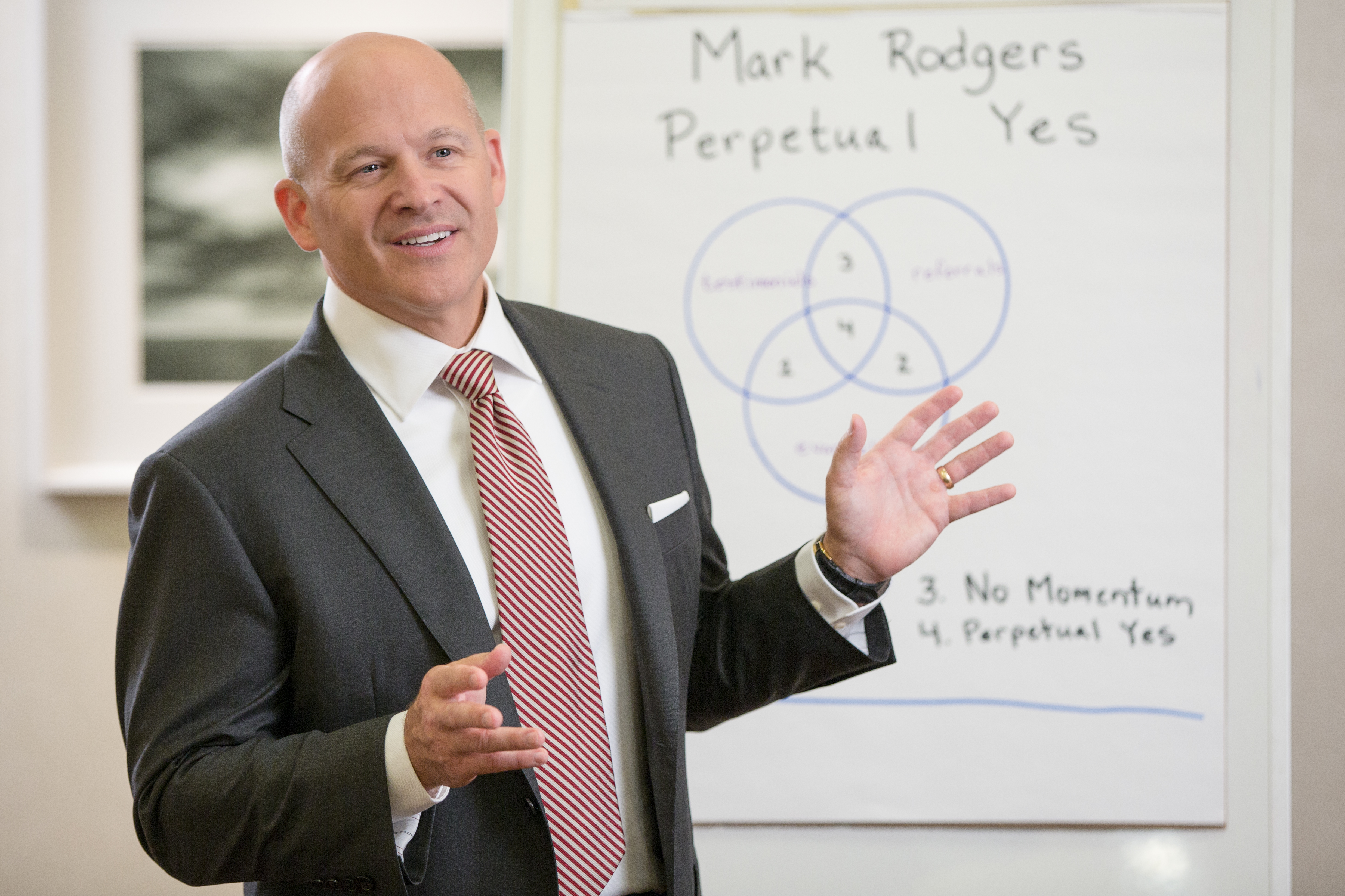 'Persuasion Equation' author Mark Rodgers in actio
