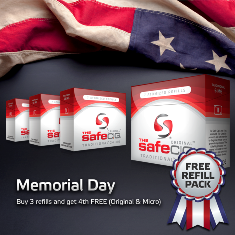 Memorial Day Scheme of Safe Cig'