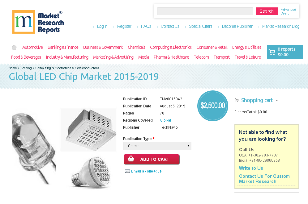 Global LED Chip Market 2015-2019