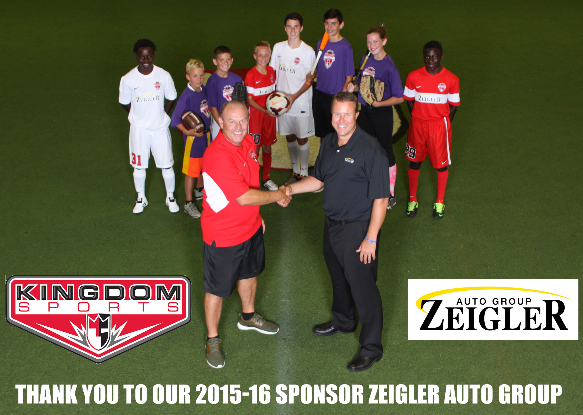 Zeigler Auto Group and Kingdom Sports'