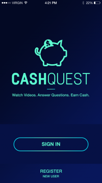 Cash Quest App from Effective Commercial Advertising