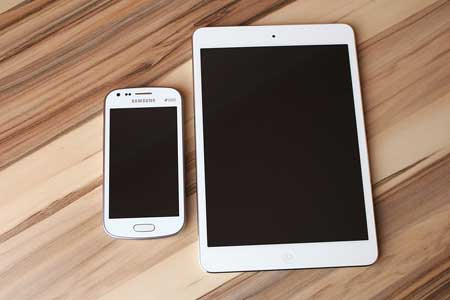 smartphones and tablets