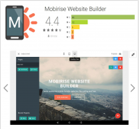 Android Version of Website Builder