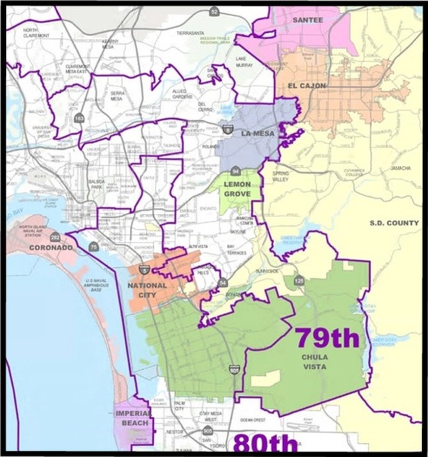 California State Assembly 79th District Map