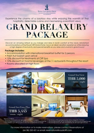 Royal Cliff Hotels Group and PEACH'