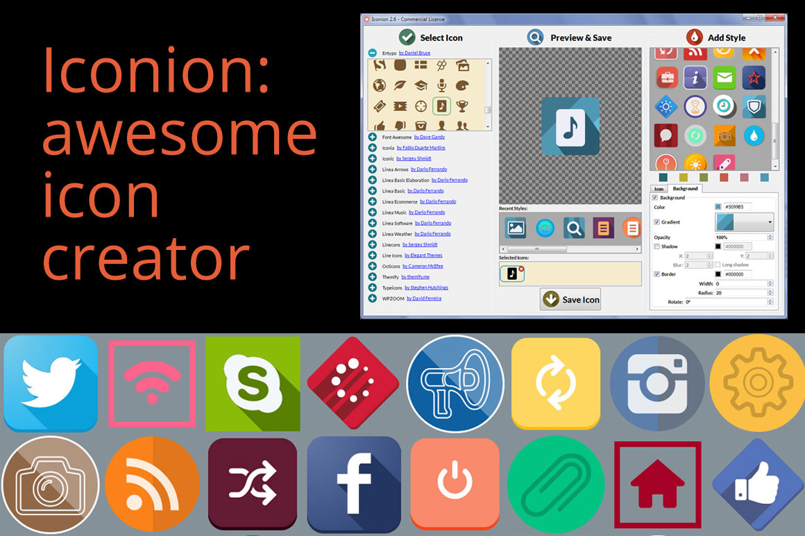 Iconion launches the new v2.7 of Icon Maker'