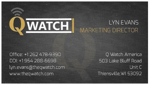 NEW ZEALAND BASED Q-WATCH LIMITED INTRODUCES THE FIRST EVER