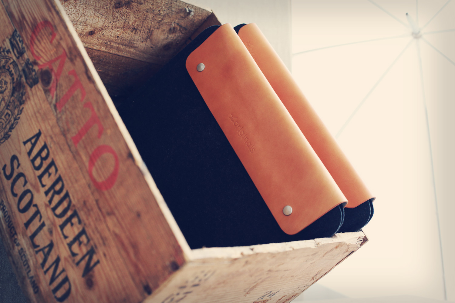 Mujjo Macbook Pro sleeve'