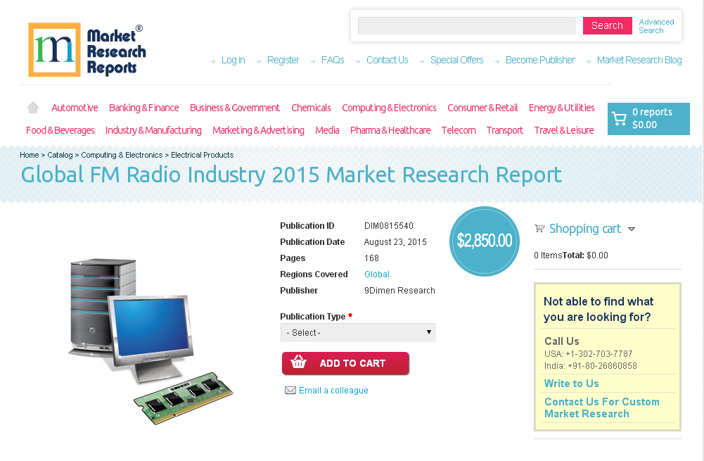 Global FM Radio Industry 2015'