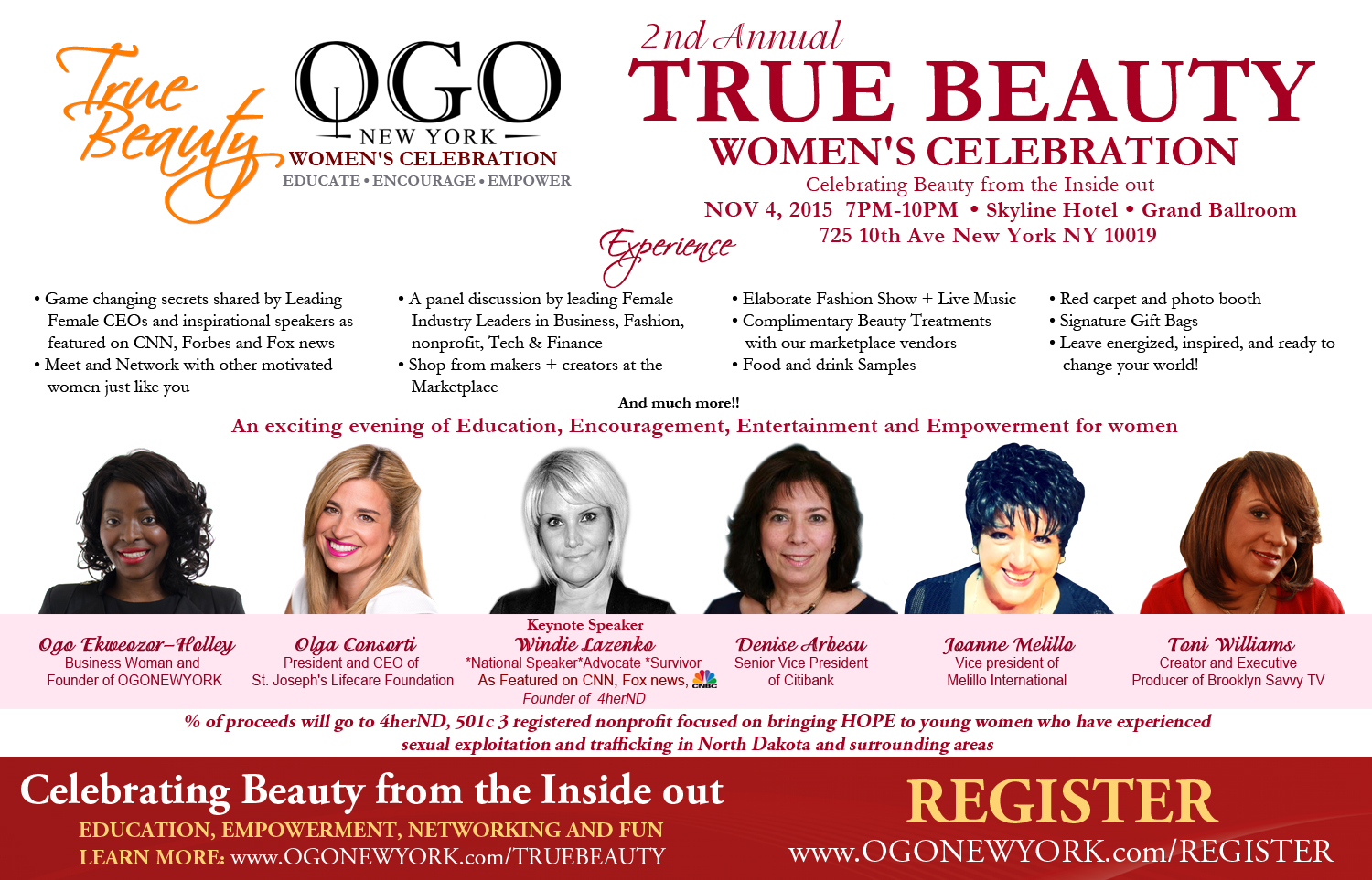 True Beauty Women's Celebration NYC 2015'