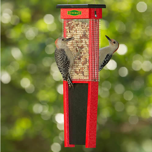 Woodpecker Suet Shield Wrap Feeder