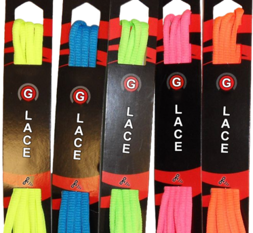 G-Lace GPS Tracking Shoelace Color Options'