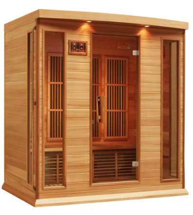 Phoenix 4 Person Far Infrared Sauna in Cedar from Celebratio