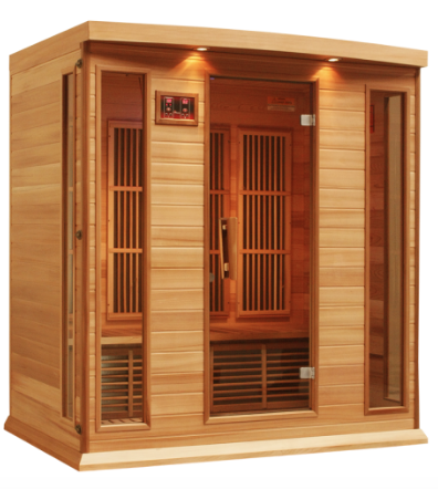 Phoenix 4 Person Far Infrared Sauna in Cedar from Celebratio'