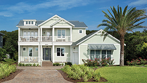interactive model home tour exterior'