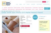 Global Textile Dyes Industry 2015