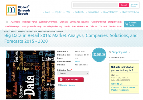 Big Data in Retail 2015'