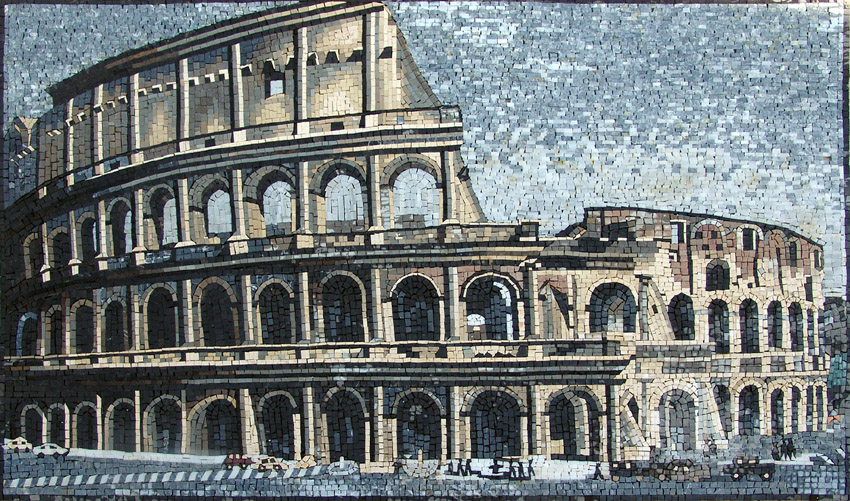 mosaic art pieces'