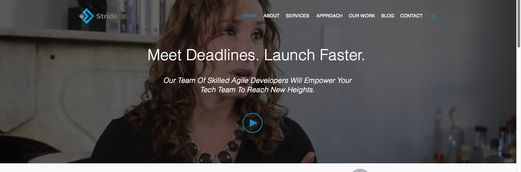 Stride Website Launch