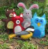 Woodland Animals Craft Kits For Kids'