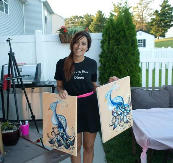 Pretty In Paint Parties Artist'