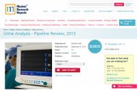 Urine Analysis - Pipeline Review, 2015