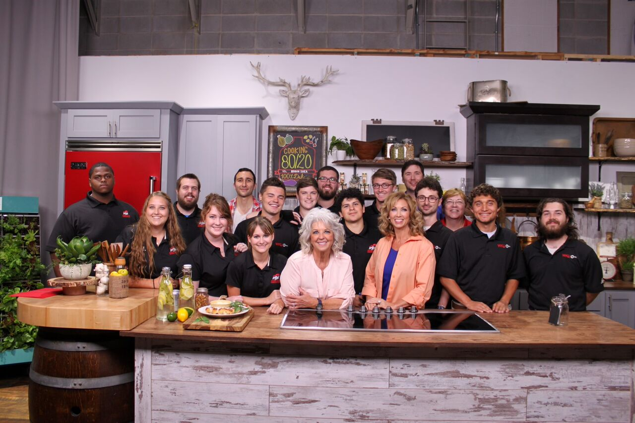 Robina Shea and Paula Deen