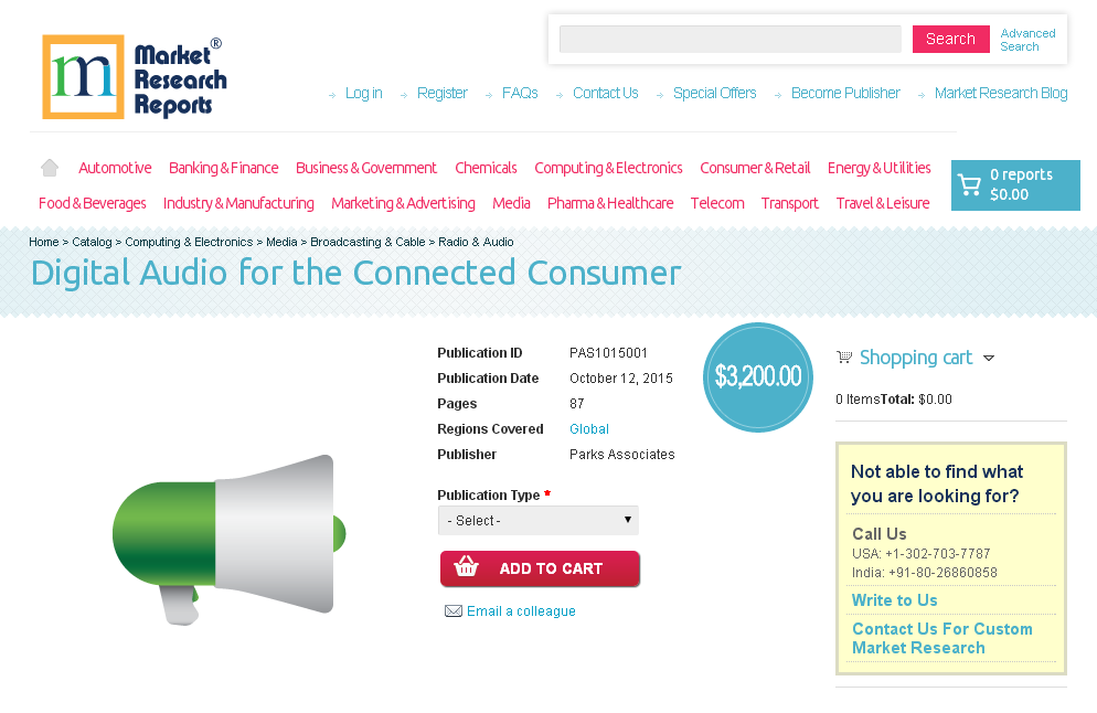 Digital Audio for the Connected Consumer