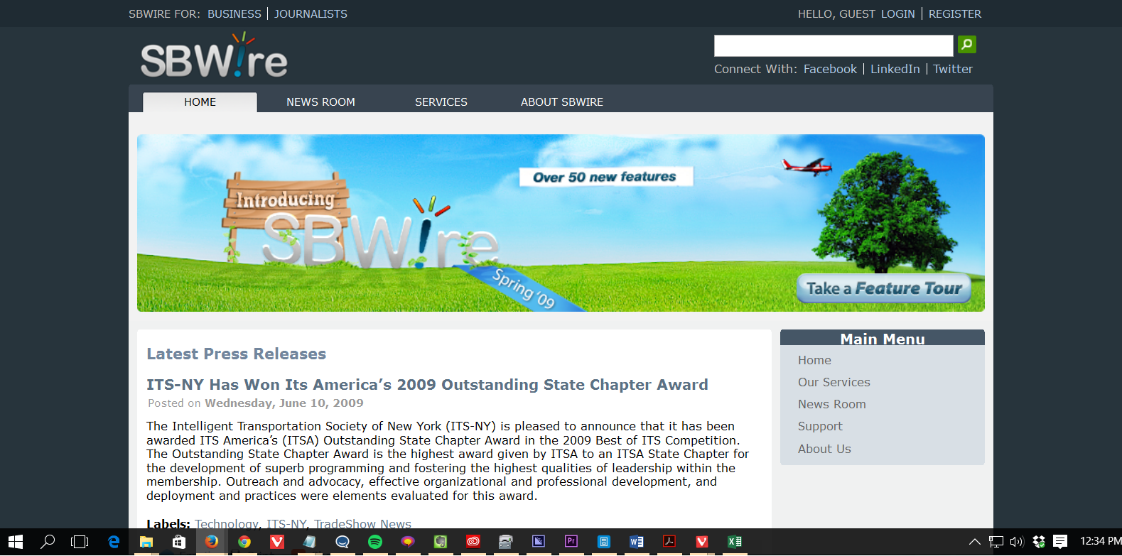 SBWire/ReleaseWire in 2009