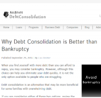 Learn which is better: debt consolidation or bankruptcy