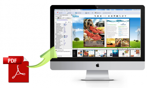 PDF to flipbook desktop publishing software'
