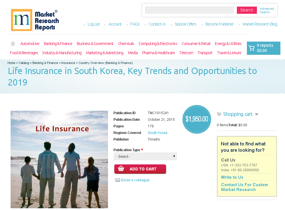 Life Insurance in South Korea, Key Trends and Opportunities'