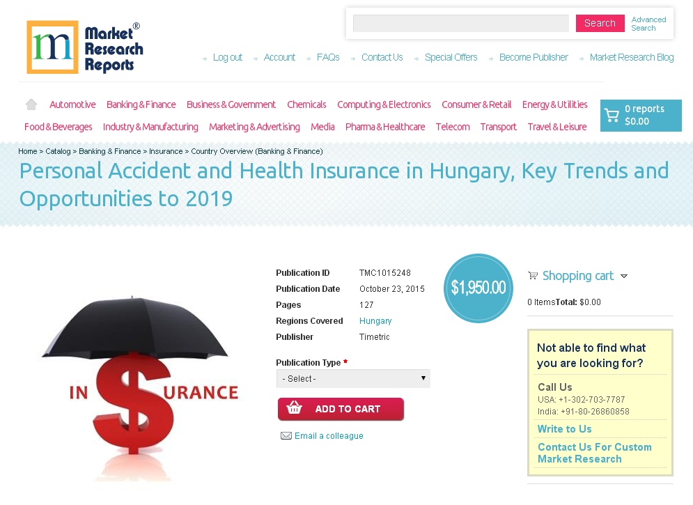 Personal Accident and Health Insurance in Hungary