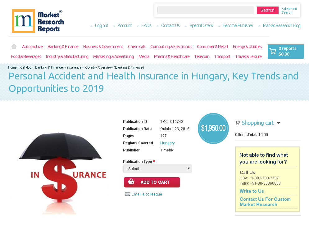 Personal Accident and Health Insurance in Hungary'