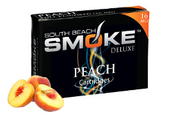 Peach flavor of South Beach Smoke'